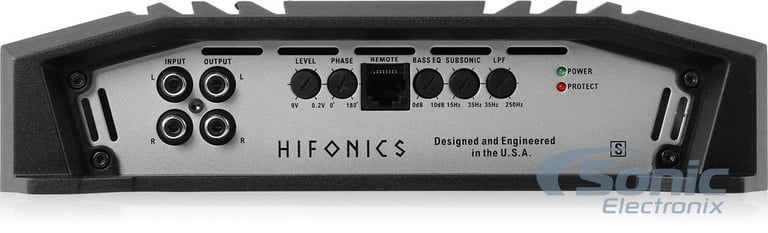 Hifonics Brutus BRX1116.1D Amplifier + 1 Farad Capacitor + Premium Amp Kit Image 2