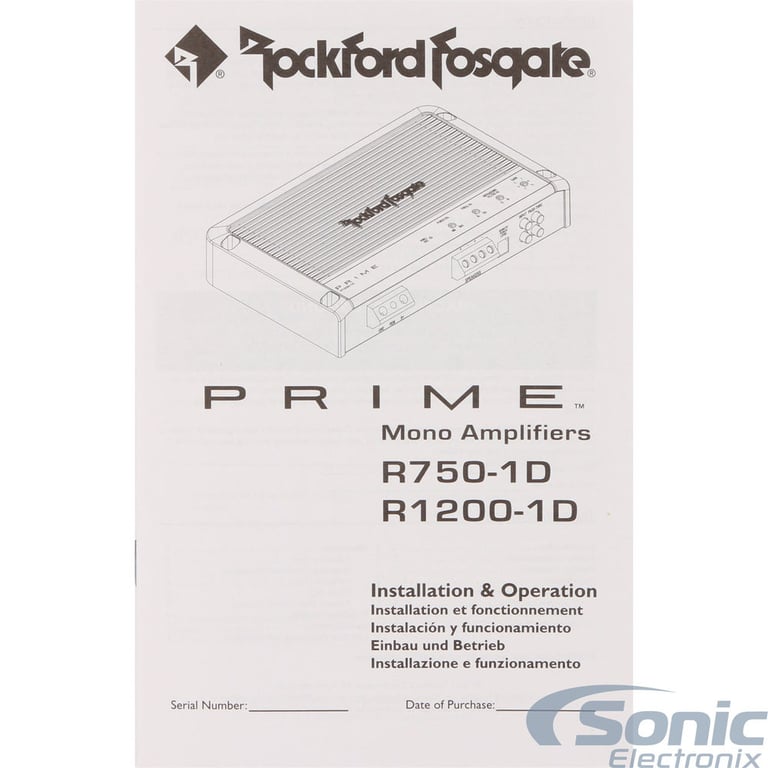 Rockford Fosgate Amplifier and Auxiliary Battery Kit Combo Image 6