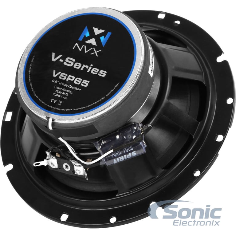 NVX V-Series 6-1/2" Motorcycle Audio Package with Bluetooth Controller Image 6