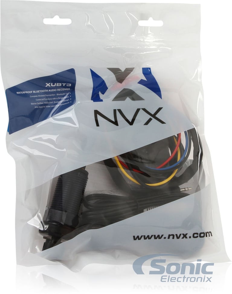 NVX V-Series 6-1/2" Motorcycle Audio Package with Bluetooth Controller Image 24