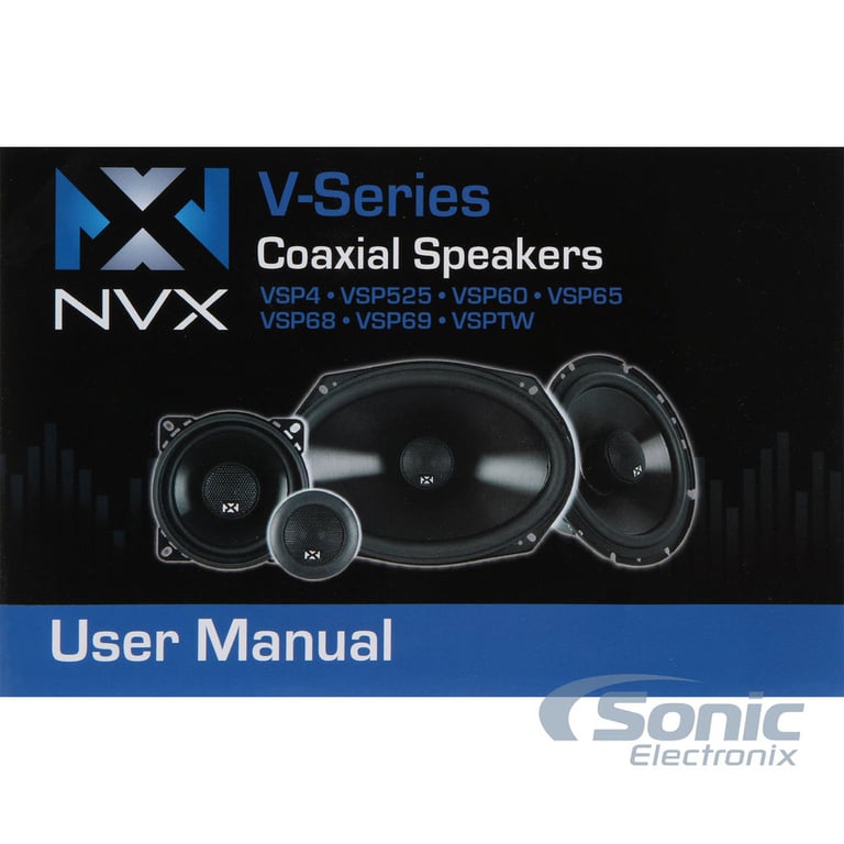 NVX V-Series 5-1/4" Motorcycle Audio Package with Bluetooth Controller Image 9