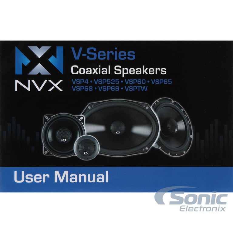NVX V-Series 6-1/2" Motorcycle Audio Package with Bluetooth Controller Image 10