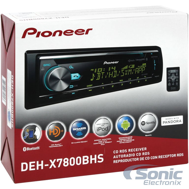 Pioneer DEH-X7800BHS Image 7