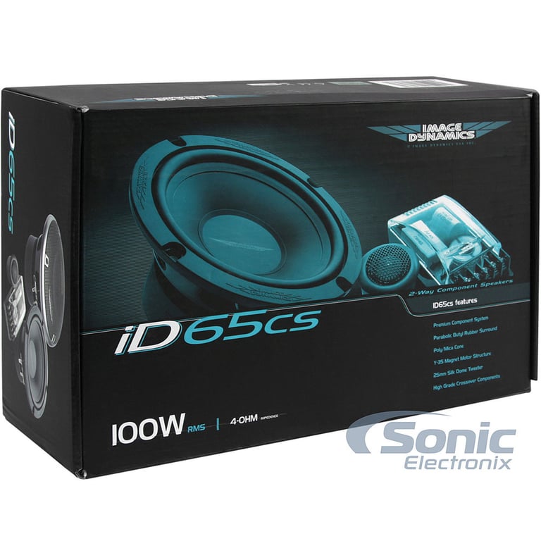 Image Dynamics ID65cs 6.5" Component Speakers Image 17