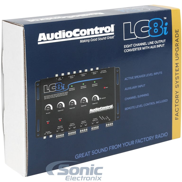 AudioControl LC8i - Black (Open Box) Image 5