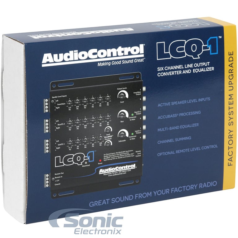 AudioControl LCQ-1 (Black) Open Box Image 5