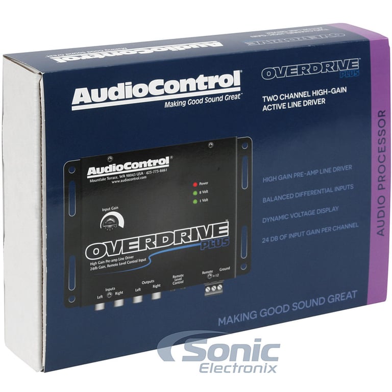 AudioControl Overdrive Plus - Black (Open Box) Image 3