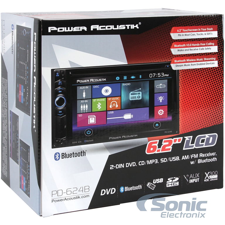 Power Acoustik PD-624B - Open Box, Acceptable but Missing part(s) (Used) Image 6