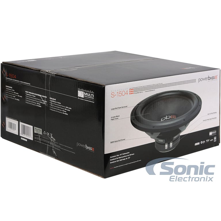 PowerBass S-1504 (Factory Refurbished) Image 10