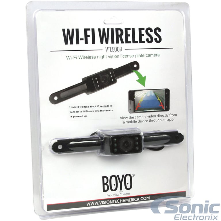 Universal Wireless WiFi Rearview Camera with Nightvision Image 4