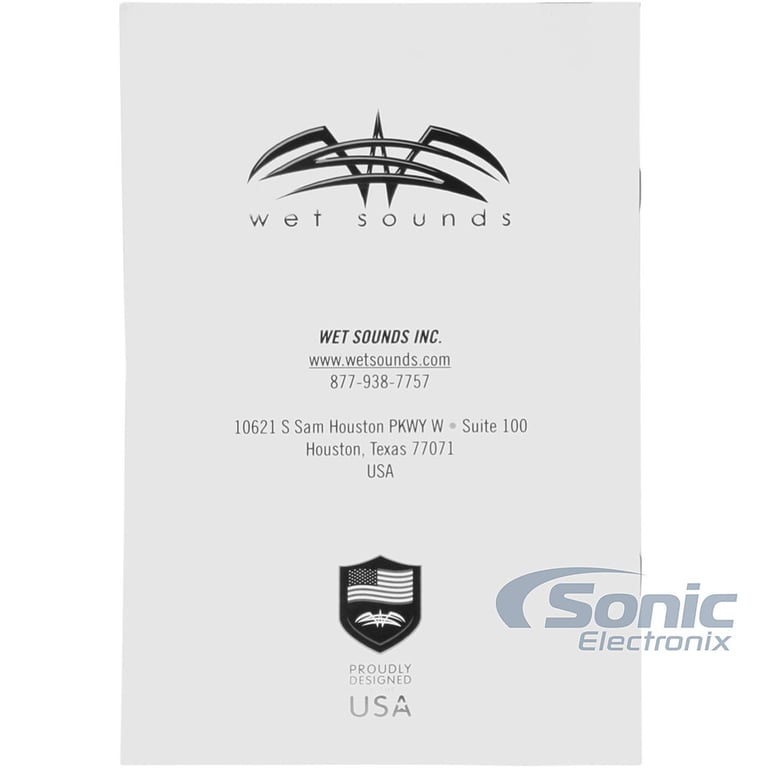 Wet Sounds WS 220 BT Image 19