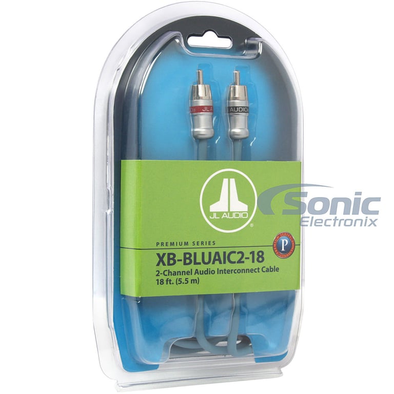 JL Audio XB-BLUAIC2-18 Premium RCA Cables Image 3