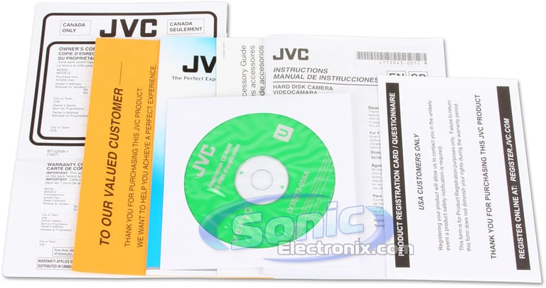 JVC Everio GZ-HD300 (Black) Image 8