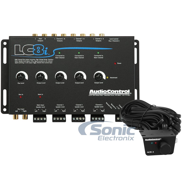 AudioControl LC8i - Black (Open Box) Image 1