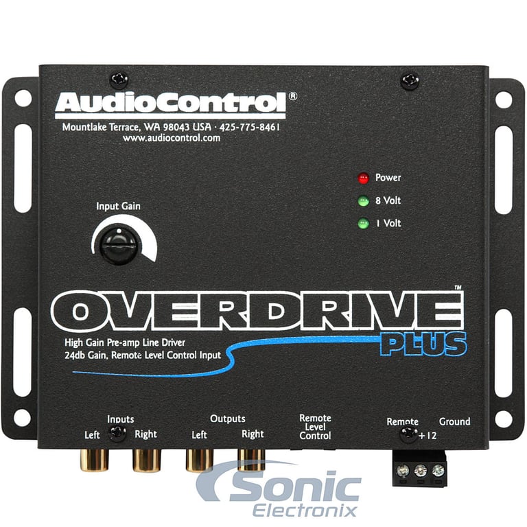 AudioControl Overdrive Plus - Black Image 1