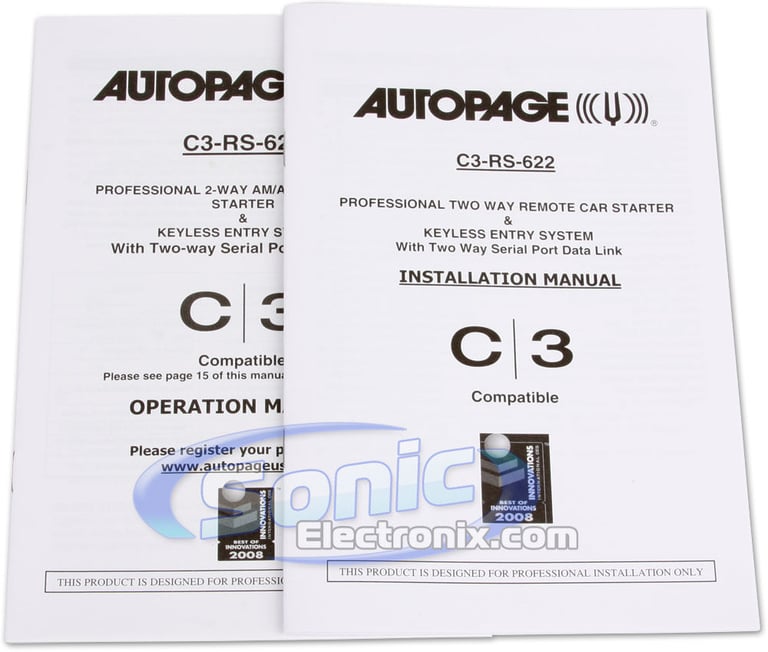 AutoPage C3 RS-622 LCD Image 7