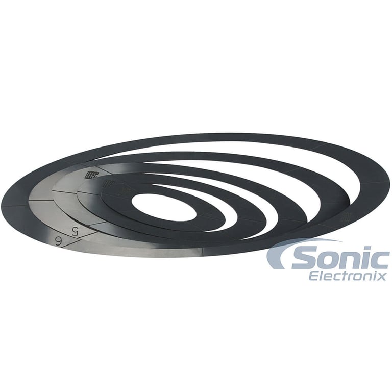 Mobile Solutions Large Oval Cutting Template Set (ST-LGOVAL) Image 1