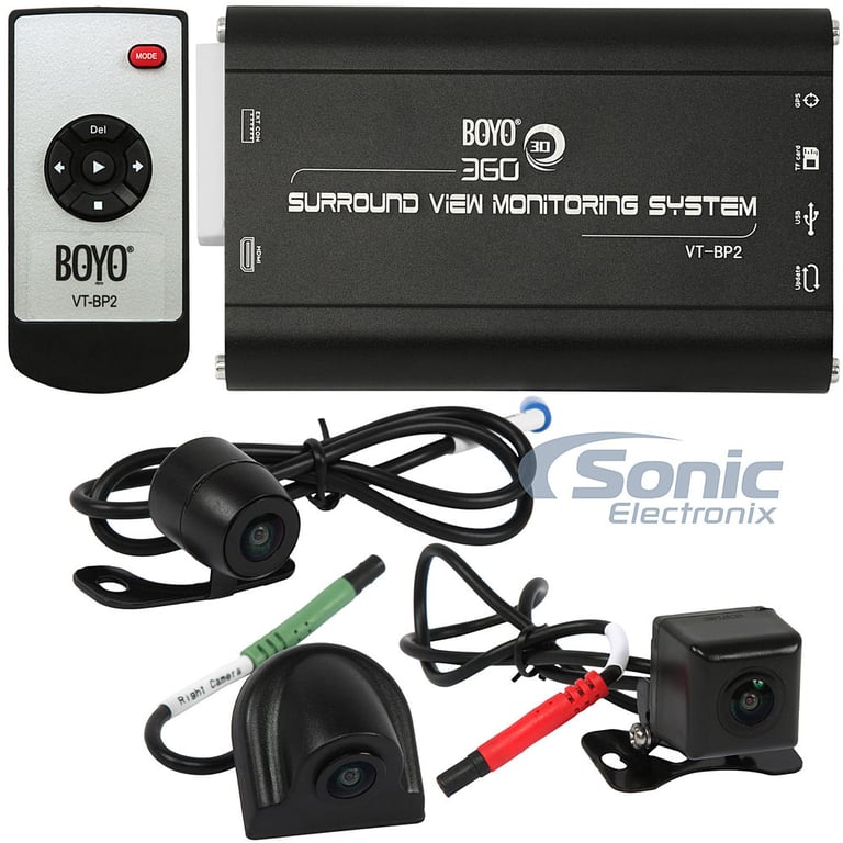360&deg; 4-Camera DVR System with Built-in GPS Image 1