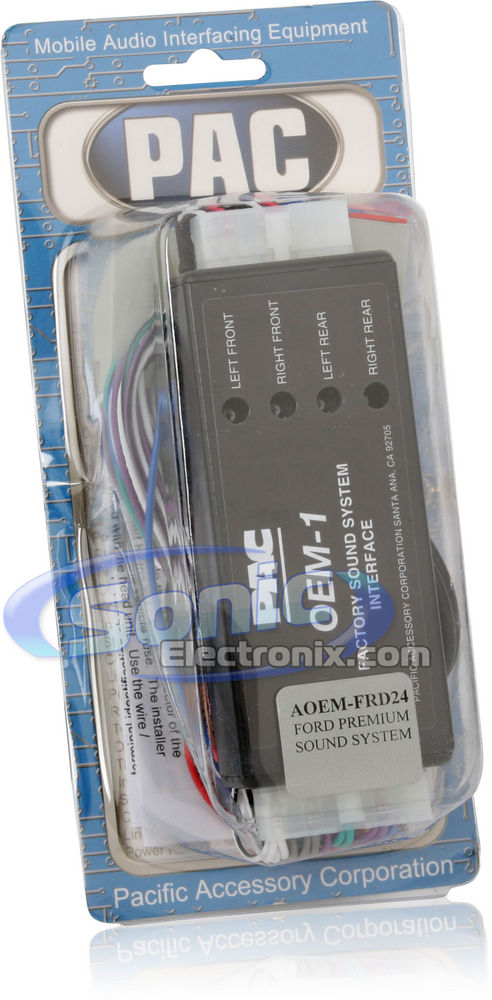 PAC Ford Amplifier Integration Interface (AOEM-FRD24) Open Box, Very Good Condition (Used) Image 9