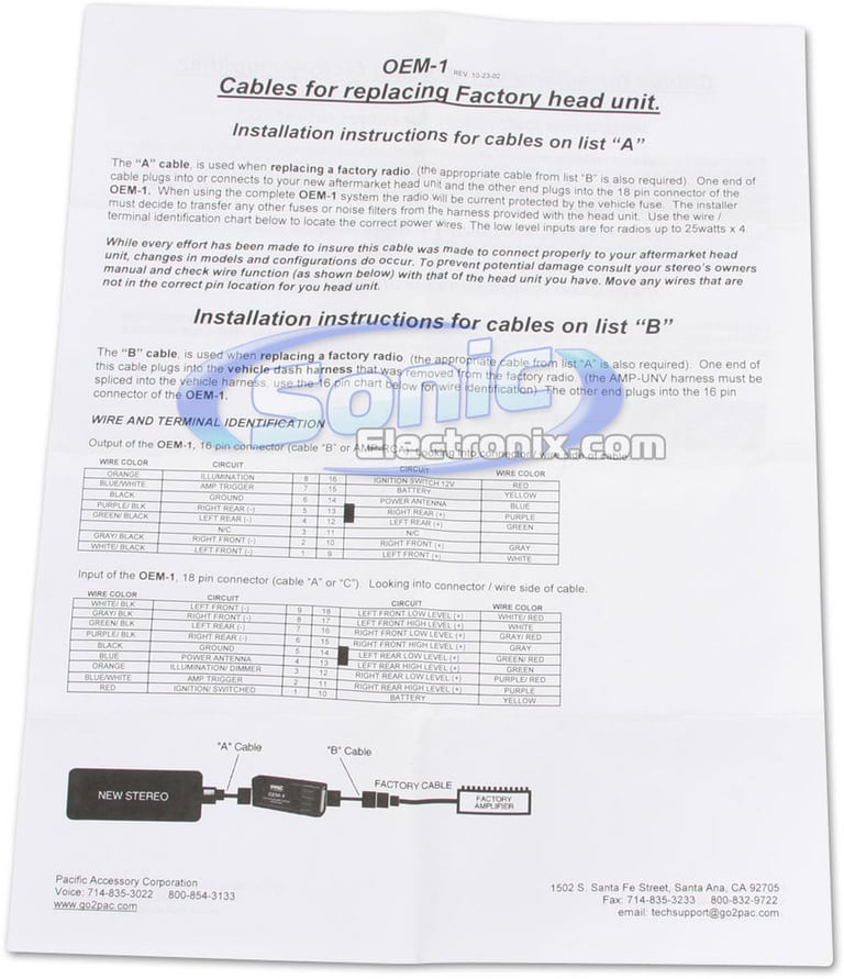 PAC Ford Amplifier Integration Interface (AOEM-FRD24) Open Box, Very Good Condition (Used) Image 7