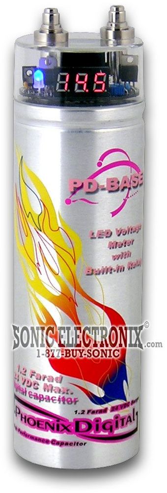 Phoenix Digital (SILVER) PD-BASE 1.20 Farad Digital Capacitor Image 1