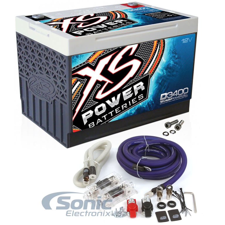 XS Power Battery and Installation Kit Combo Image 1