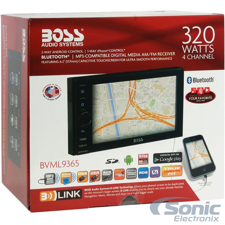 Boss BVML9365 In-Dash Digital Media Car Stereo Receiver Image 5
