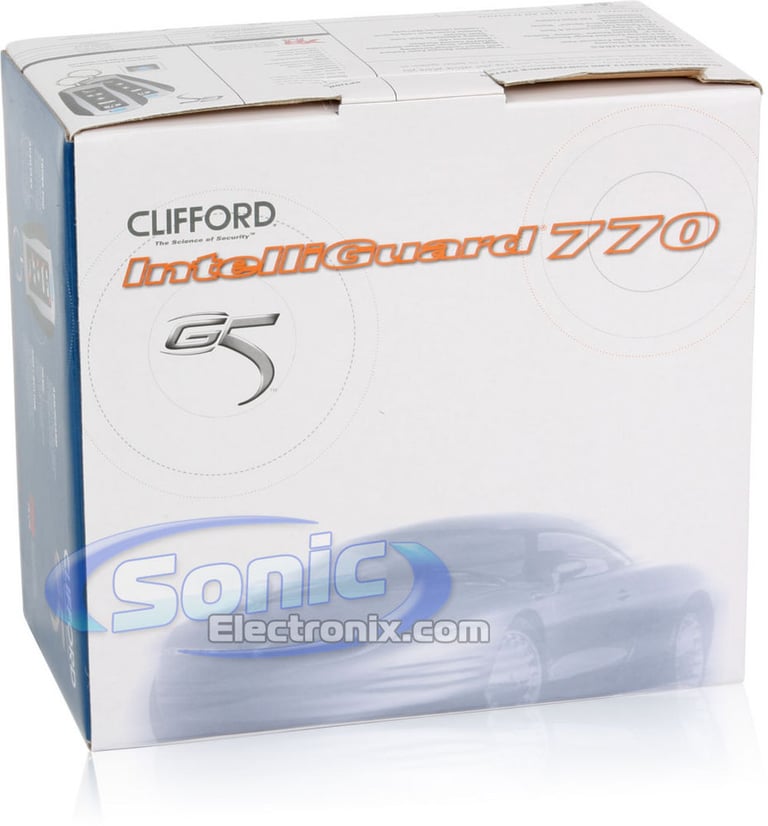 Clifford G5 IntelliGuard 770 (P/N 919621) Image 11