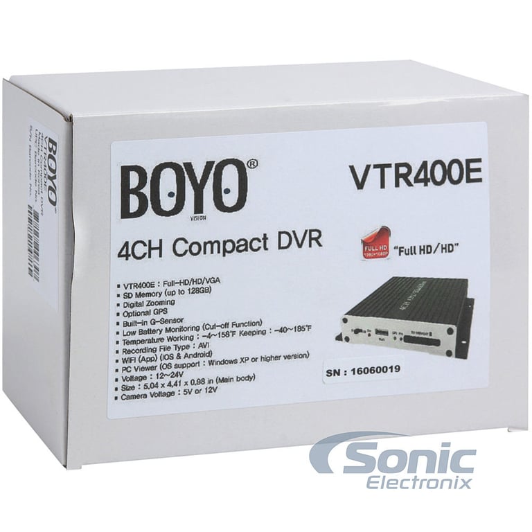BOYO Vision VTR400E Image 6
