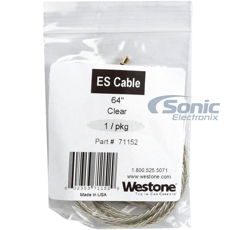 Westone EPIC Cable Clear 64" Image 4