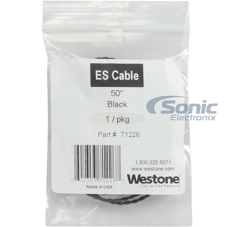 Westone EPIC Cable Black 50" Image 4