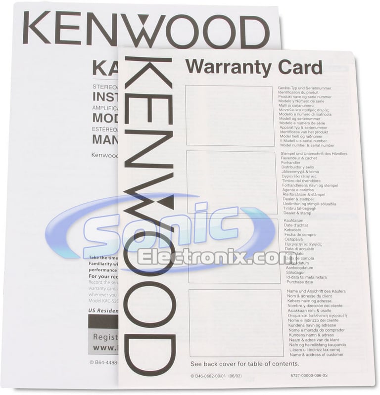 Kenwood KAC-5204 Image 6
