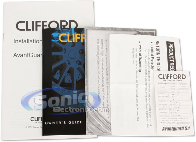 Clifford AvantGuard5.1 (P/N 919640) Image 10