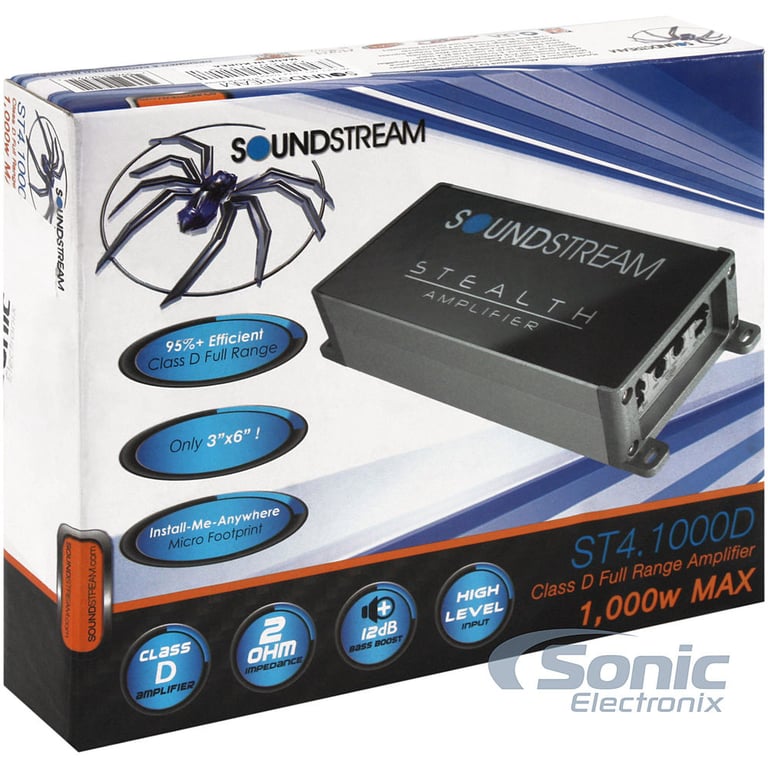 Soundstream STL4.1000D Open Box Complete Image 6