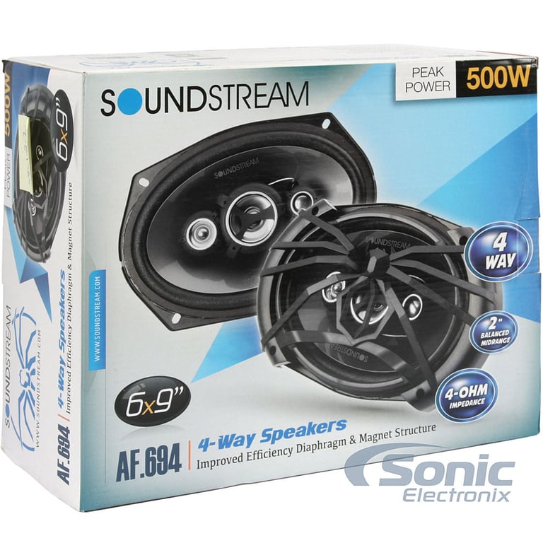 Soundstream AF.694 6"x9" 4-Way Speakers Image 8