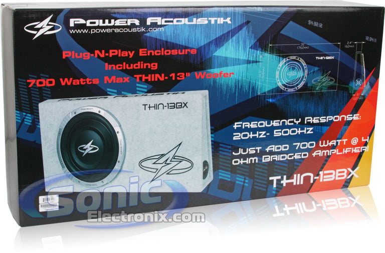Power Acoustik THIN-13BX Image 6