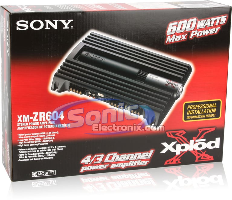 Sony XM-ZR604 Image 7