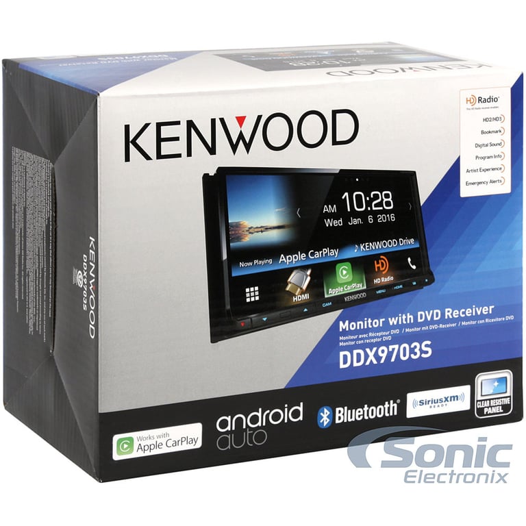 Kenwood DDX9703S CarPlay / Android Auto Stereo Image 6