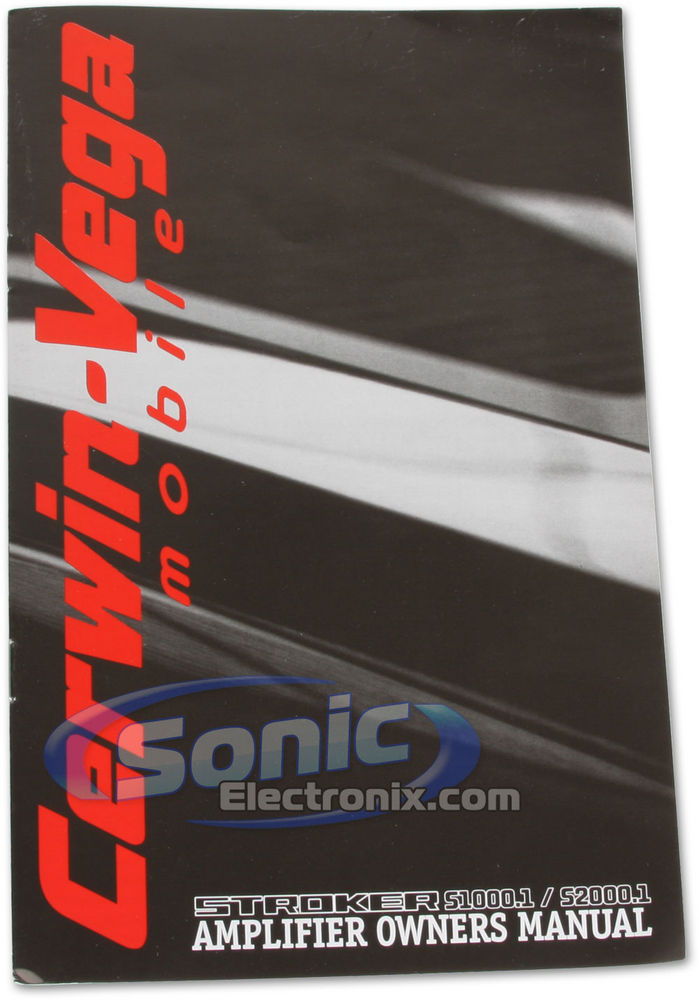 Cerwin-Vega S1000.1 - STROKER 1000.1 Image 6