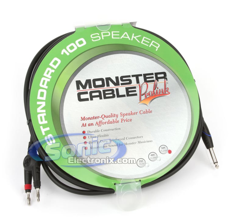 Monster Cable Speaker Cable (S100-S-50MT) Image 3
