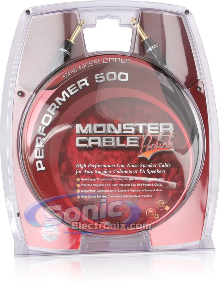 Monster Cable Performer 500 Speaker Cable (P500-S-20) Image 3