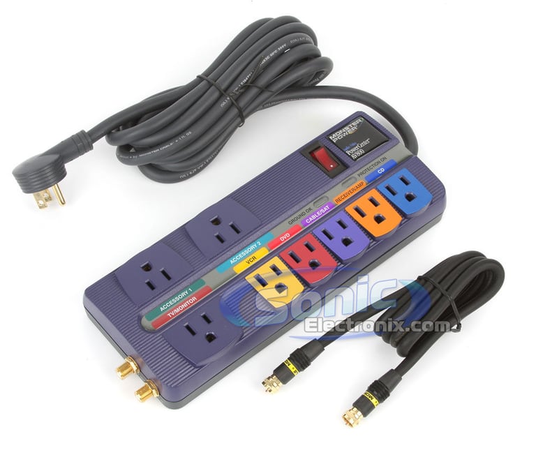 Monster Cable PowerProtect Surge Protector (MP AV 800) Image 1