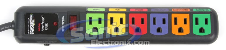 Monster Cable PowerProtect Surge Protector (MP AV 600) Image 2
