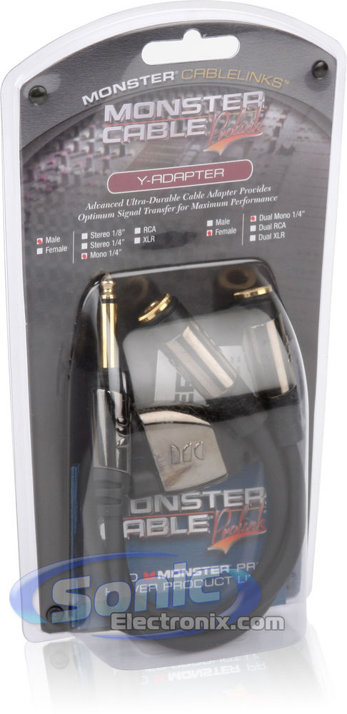 Monster Cable Y-Adapter (MCL M2FM) Image 4