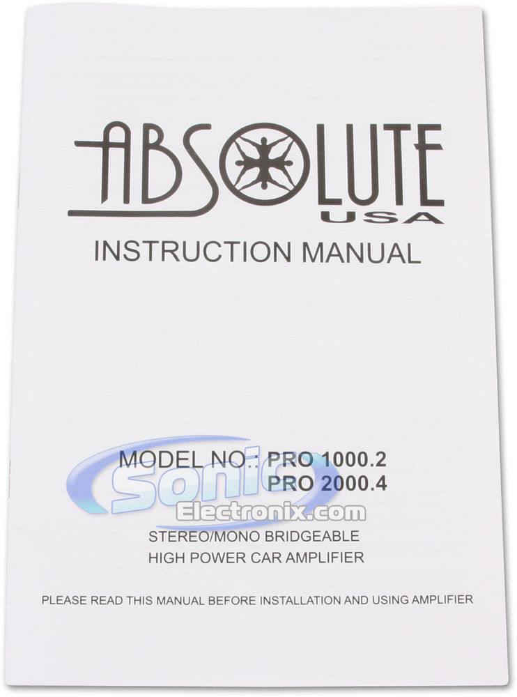 Absolute PRO 1000.2 Image 5