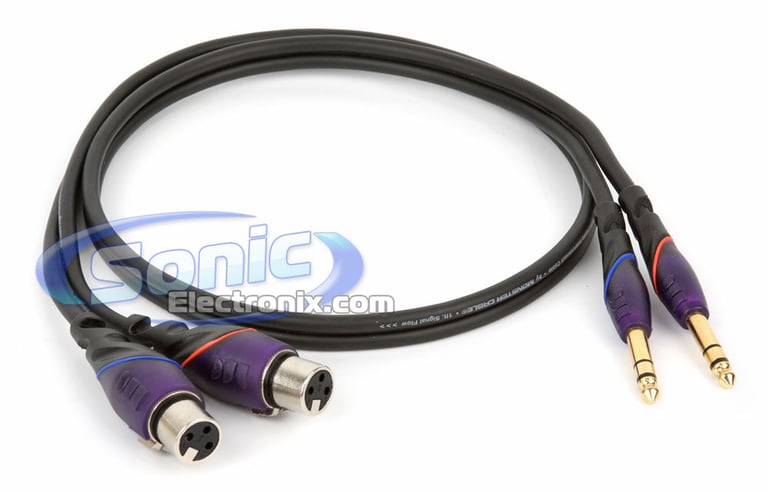 Monster Cable Audio Interconnect DJ Cable (M DJ-CFX-1M) Image 1