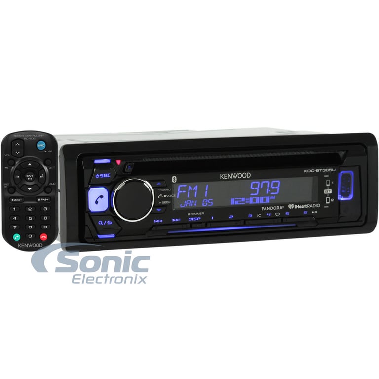 Kenwood KDC-BT365U Car Receiver Image 1