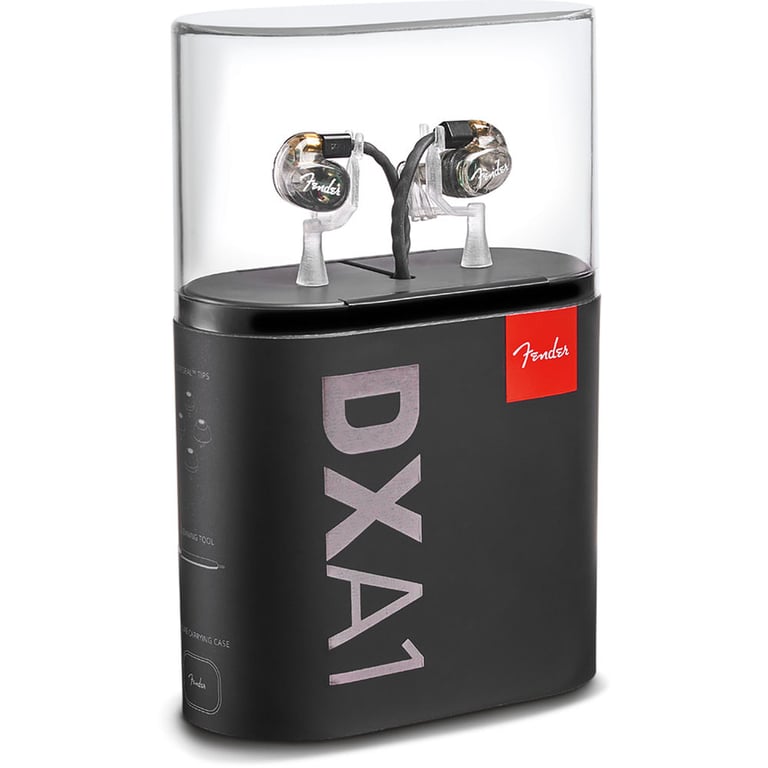 Fender DXA1 PRO IEM  - Trans Charcoal (dxa1proiem-tc) Image 7