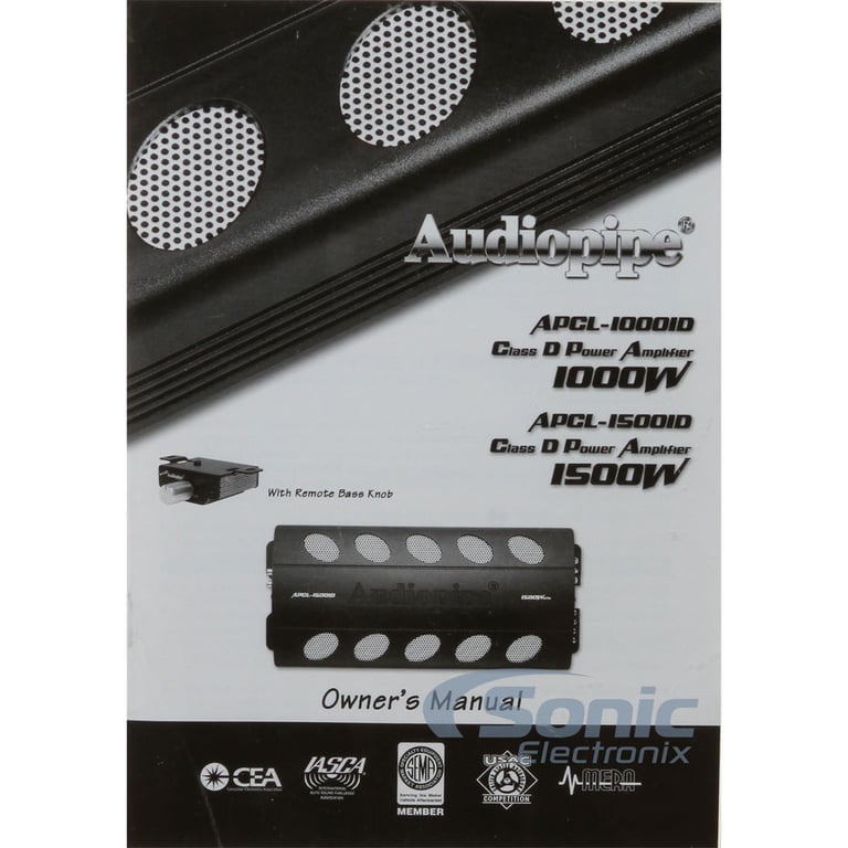 Audiopipe APCL-15001D Image 22