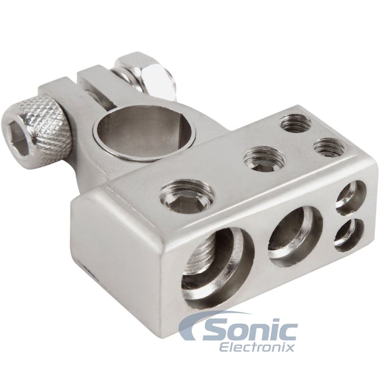 Earthquake Sound UBT-0488 Platinum Plated Battery Terminal Image 1